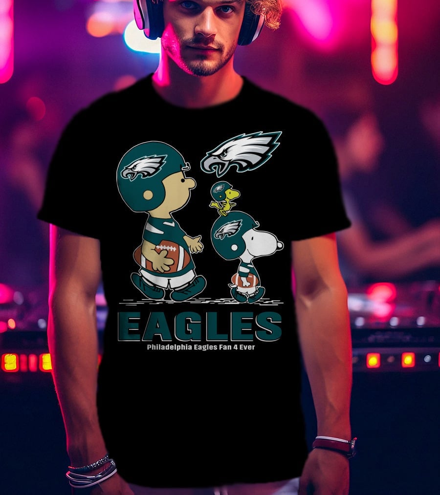 Philadelphia Eagles Fan 4 Ever EAGLES T-Shirt