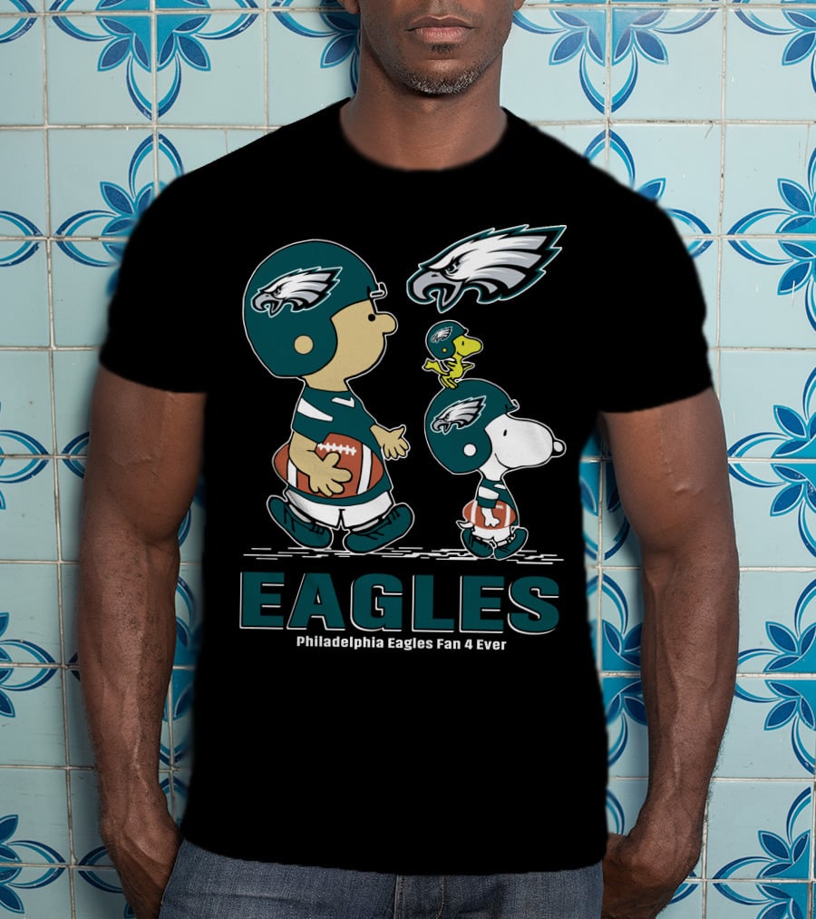 Philadelphia Eagles Fan 4 Ever EAGLES T-Shirt