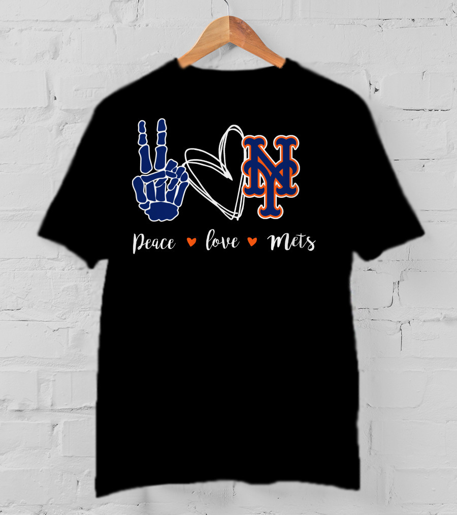 Peace Love New York Mets T-Shirt