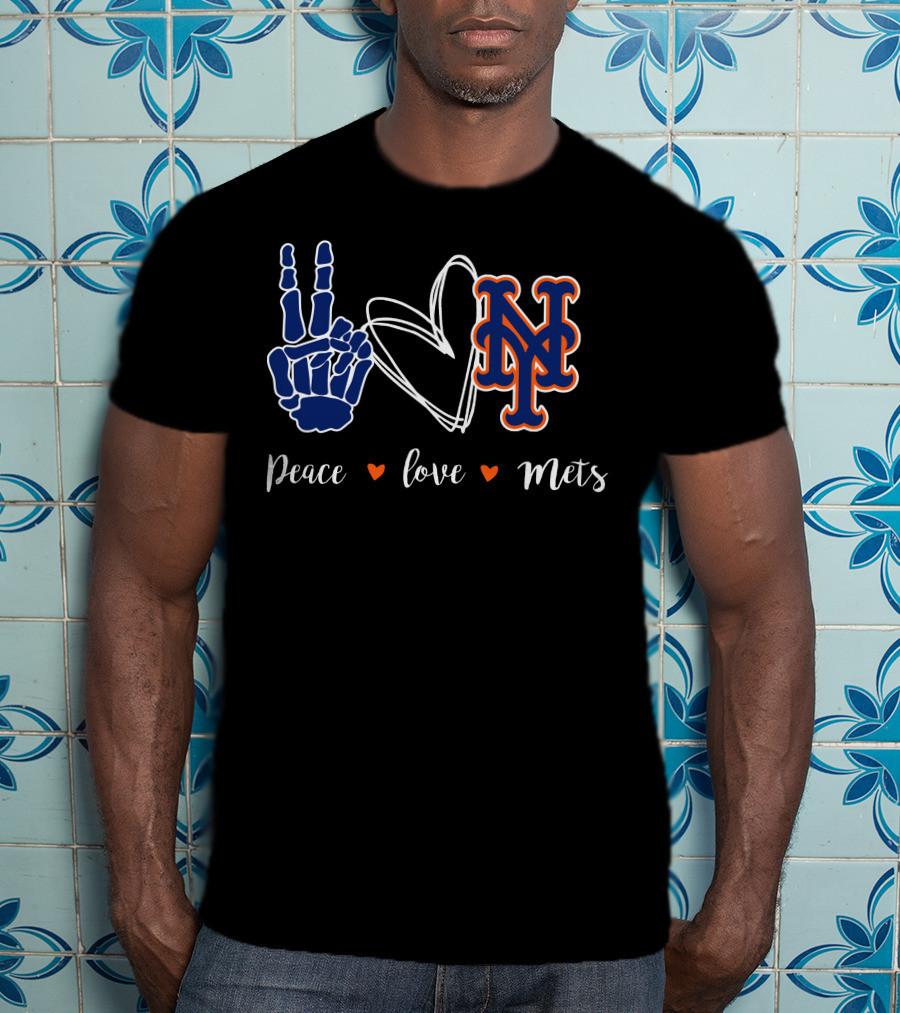 Peace Love New York Mets T-Shirt