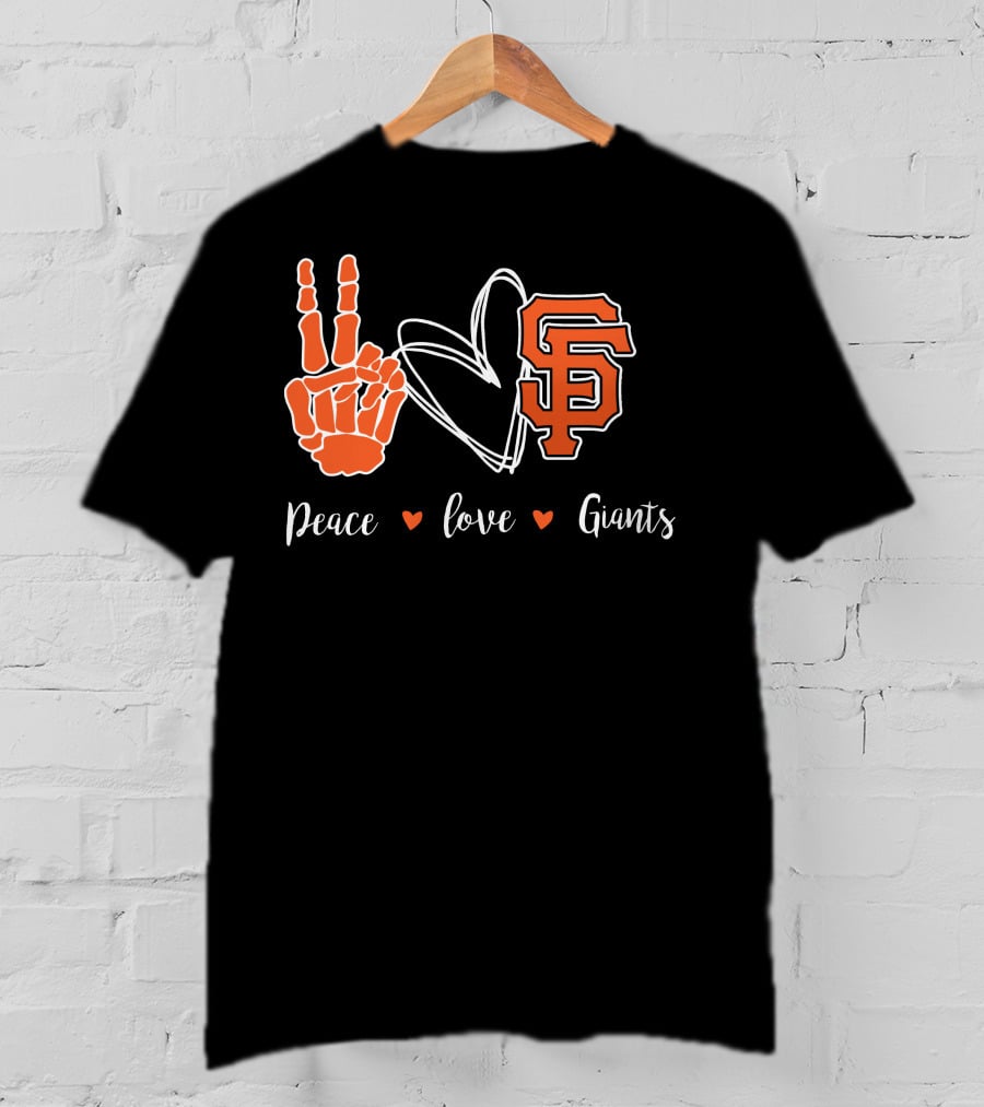 Peace Love San Francisco Giants T-Shirt