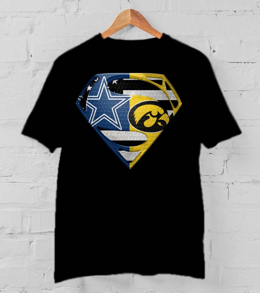 Cowboys Wildcats Superman Iowa T-Shirt