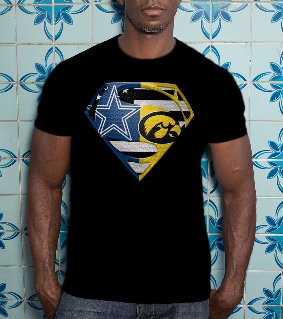 Cowboys Wildcats Superman Iowa T-Shirt