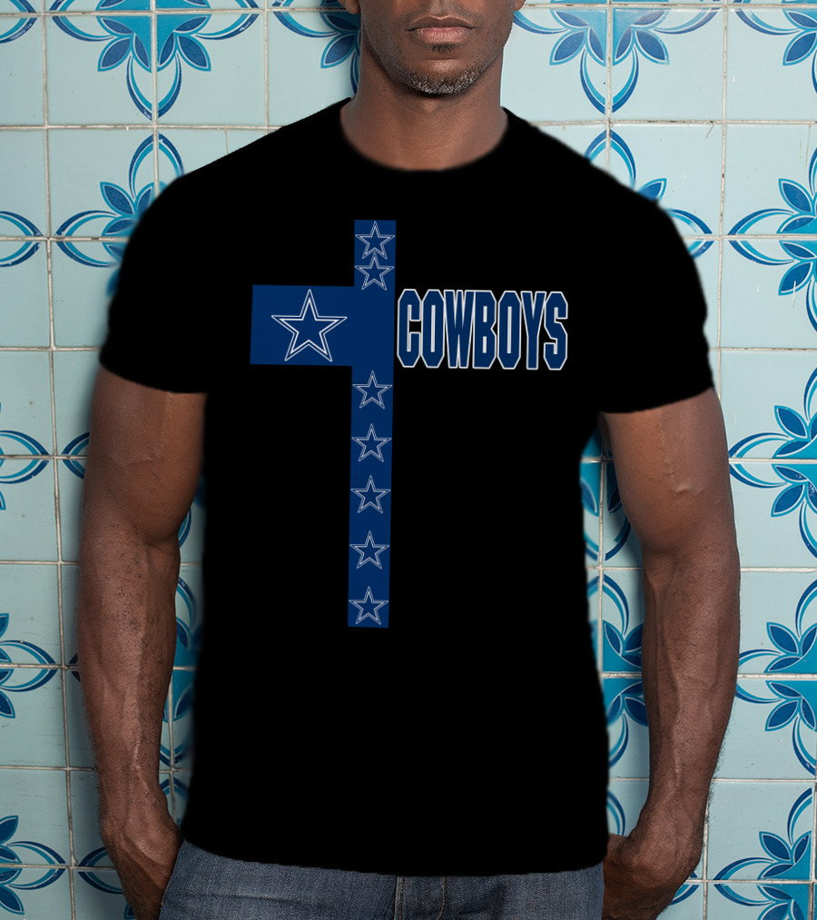 Cowboys Star Cross T-Shirt