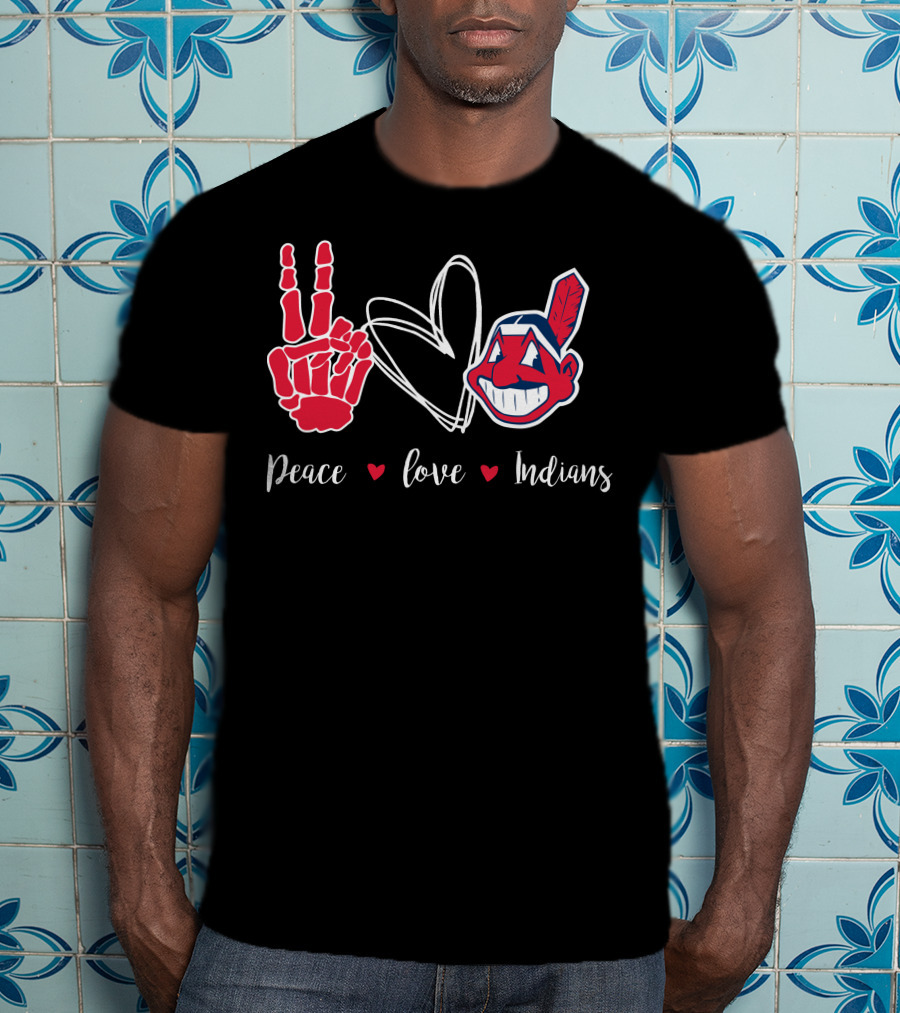 Peace Love Indians T-Shirt