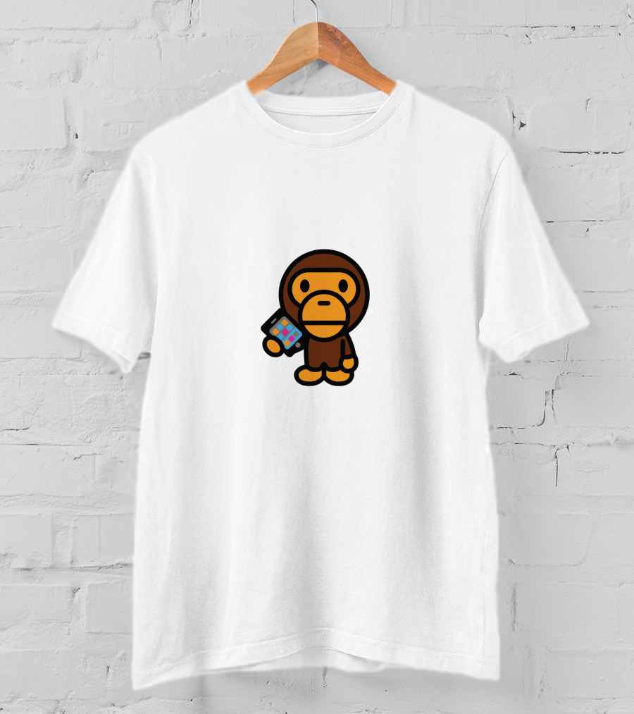 Kid Cudi Bape Milo Monkey IPhone T-Shirt