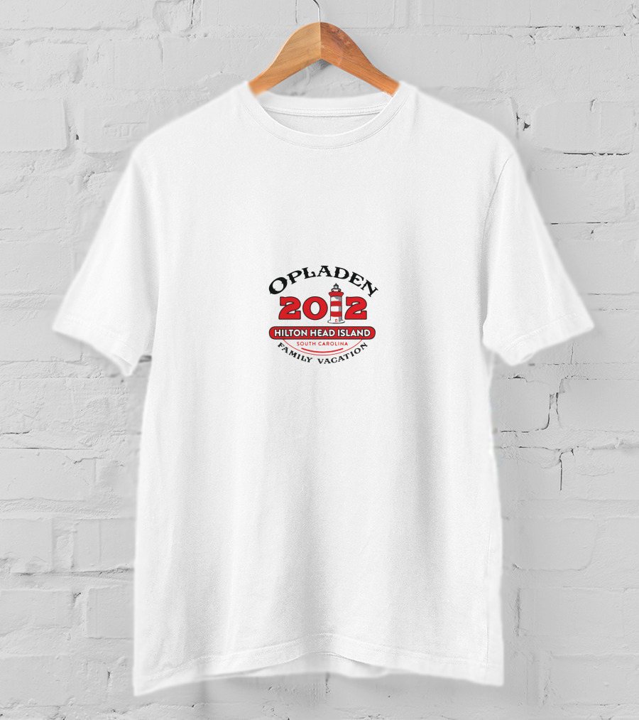 OPLADEN 2012 Hilton Head Island South Carolina Family Vacation T-Shirt
