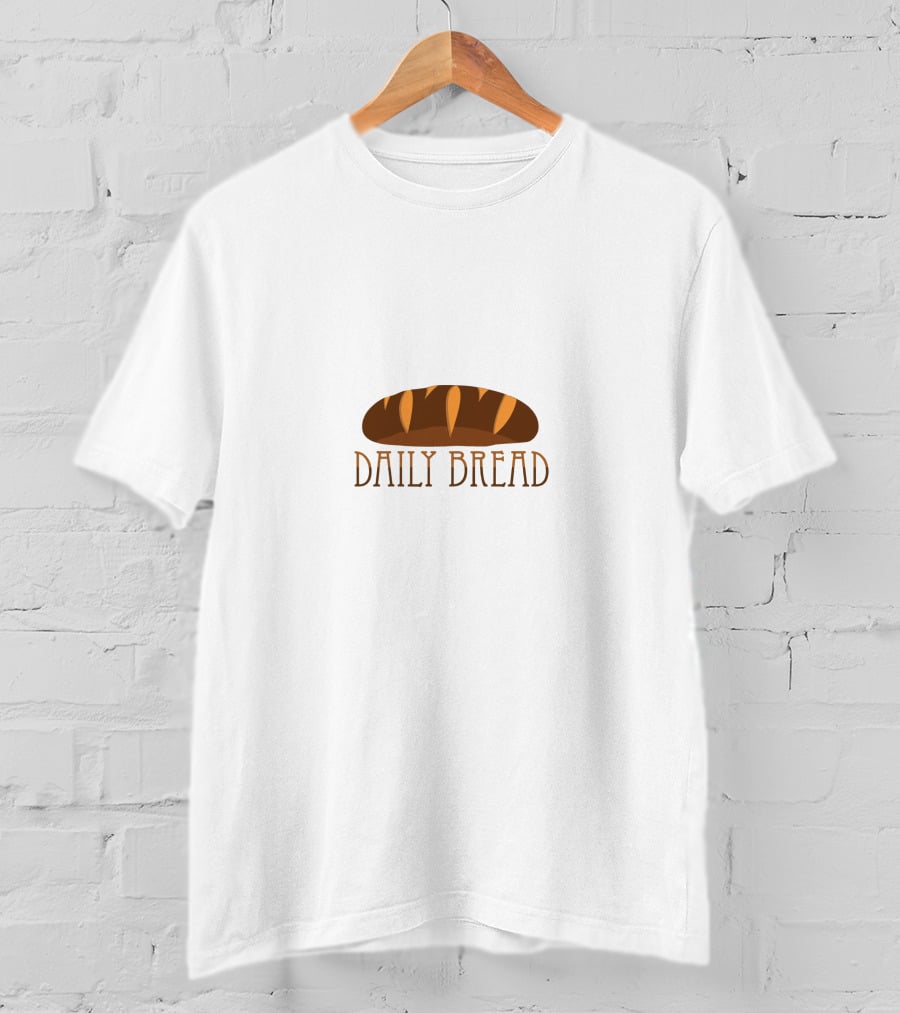 Daily Bread Loaf Icon T-Shirt