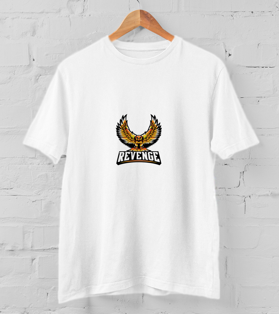 Revenge Owl Wings Emblem T-Shirt