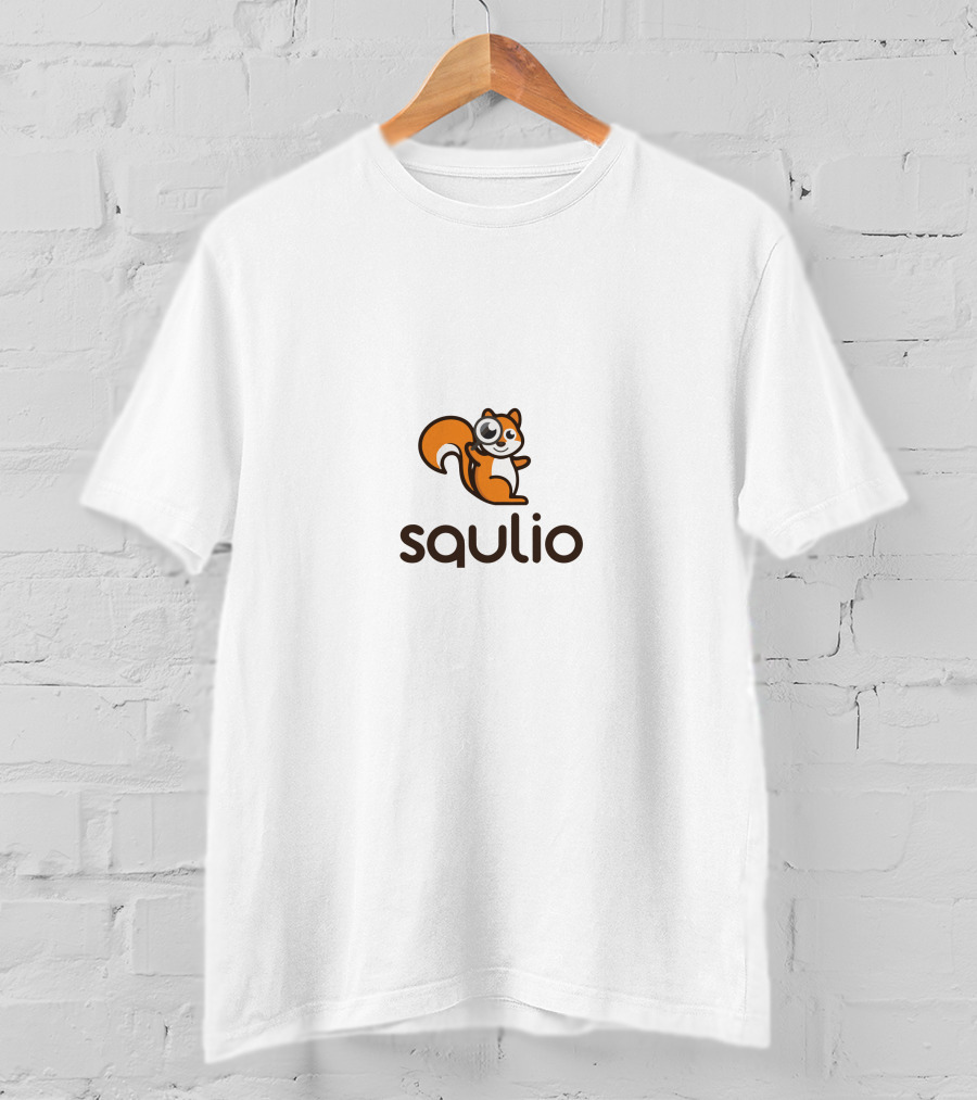 Squlio Cute Cartoon Squirrel T-Shirt