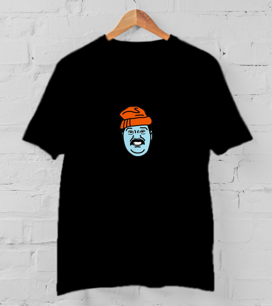 Matty Matheson Orange Beanie Blue Face T-Shirt