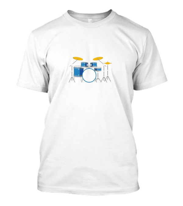 Eslabon Armado Blue Drum Set T-Shirt