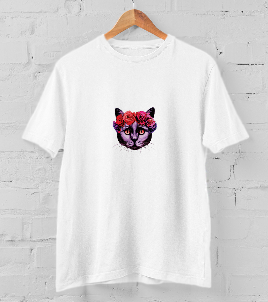Summer Walker Cat With Floral Crown T-Shirt