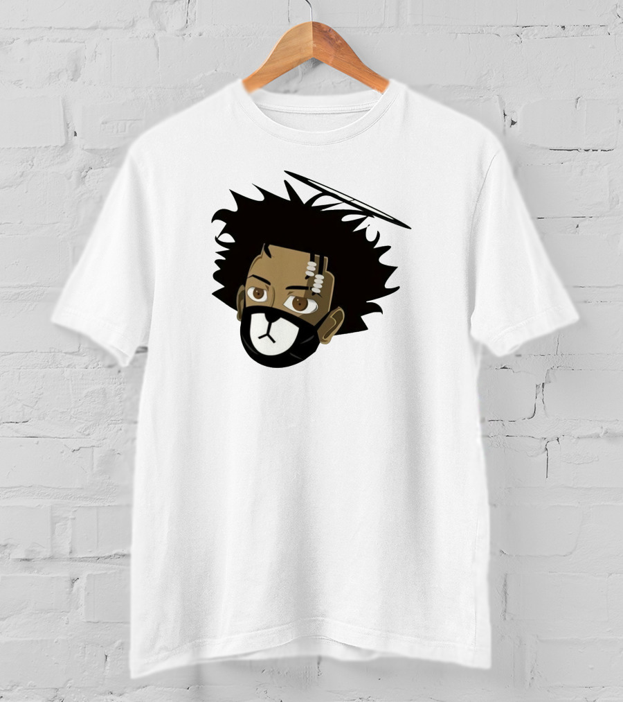 Bape Masked Character Halo Icon Brown Eyes T-Shirt