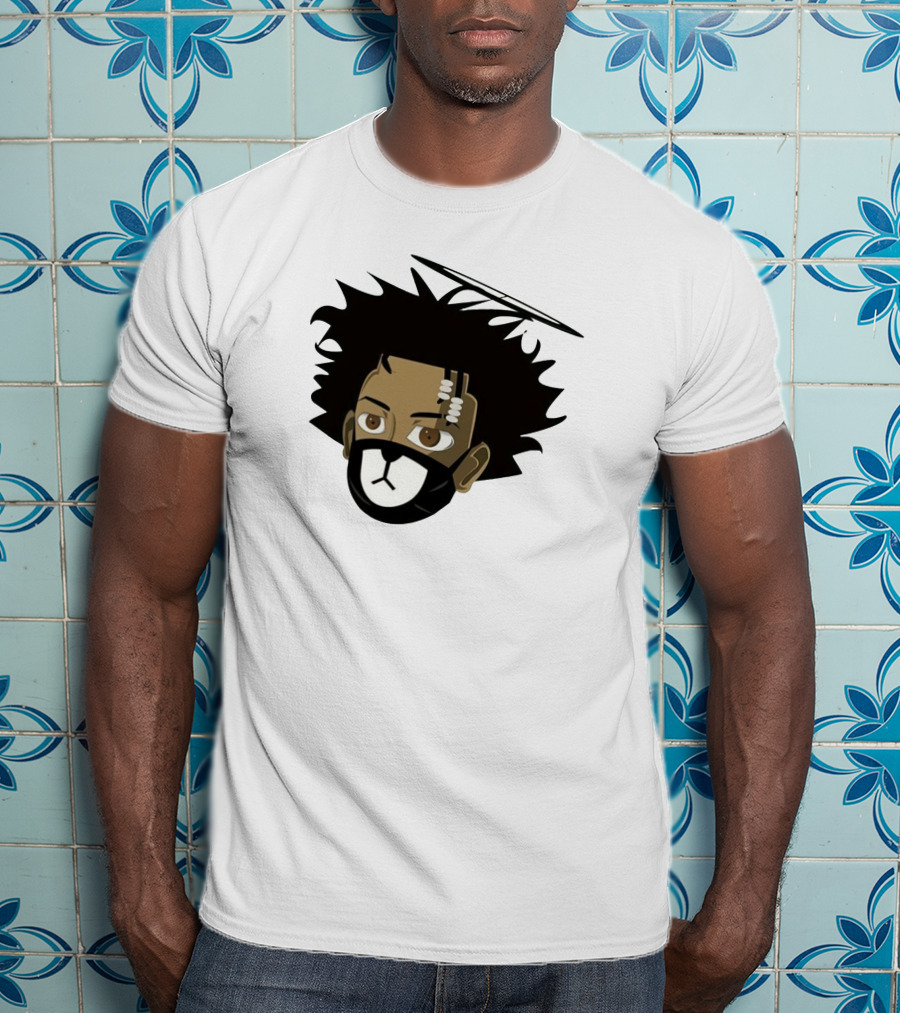 Bape Masked Character Halo Icon Brown Eyes T-Shirt