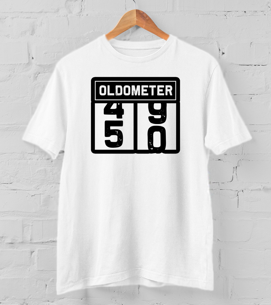 Oldometer 49 50 Year Odometer Turner T-Shirt