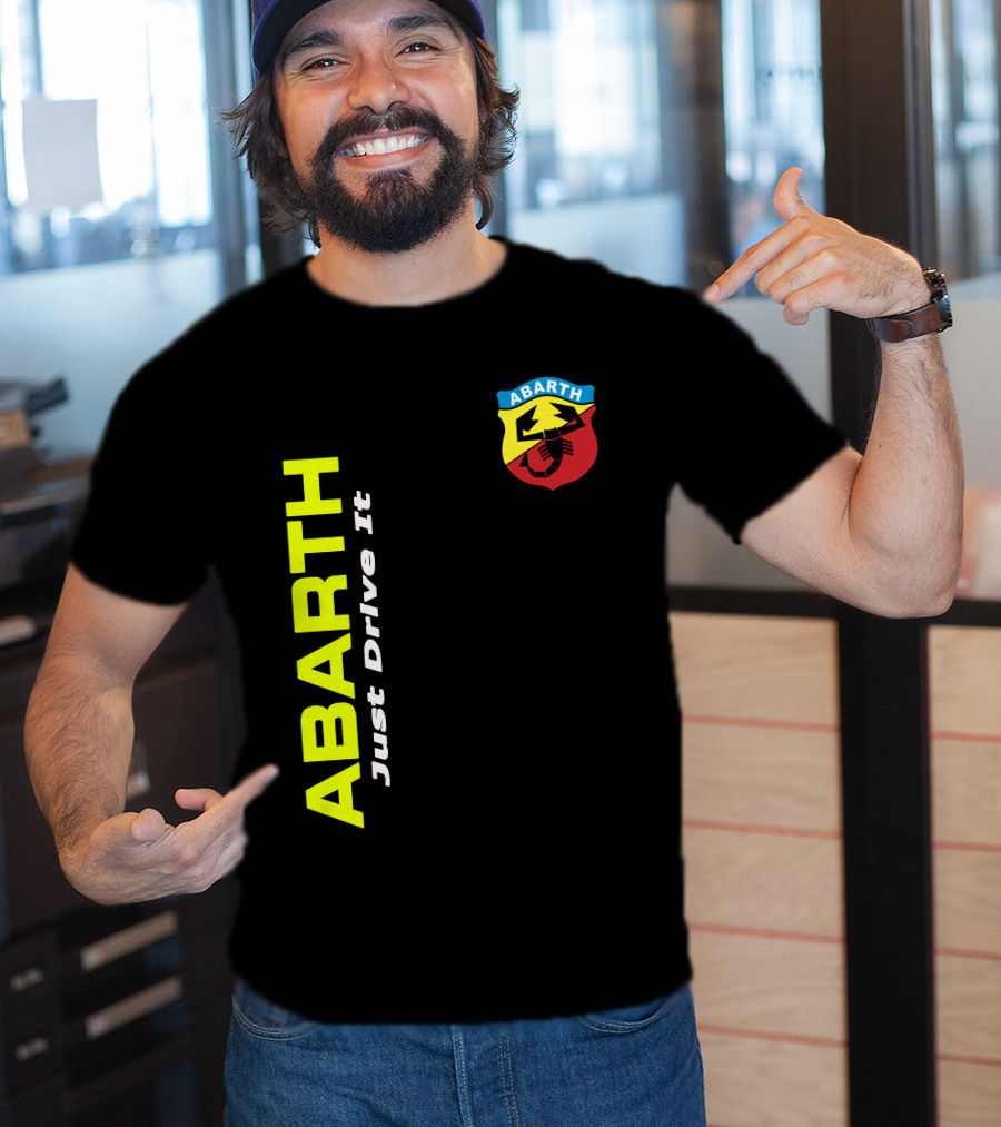 ABARTH Just Drive It Scorpion T-Shirt