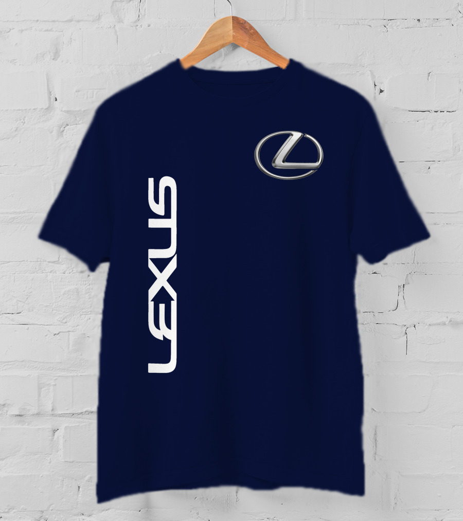 LEXUS Logo Icon Blue Background T-Shirt