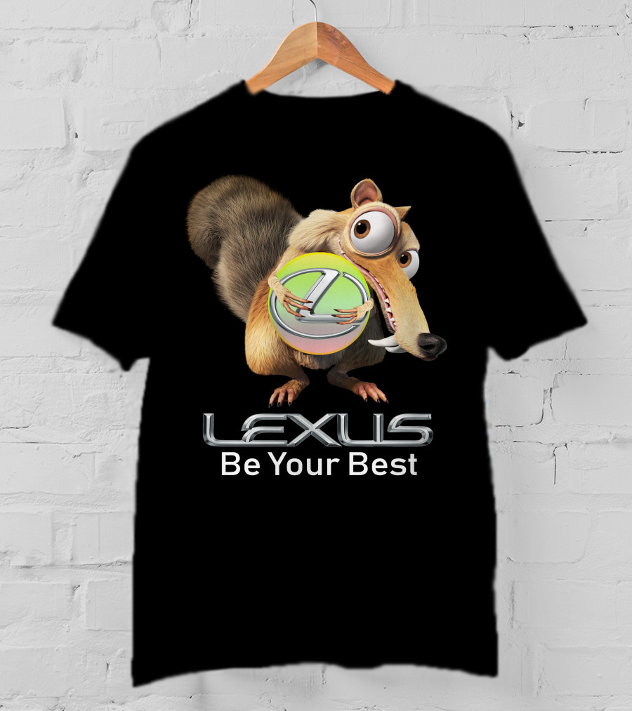 LEXUS Be Your Best Scrat Holding T-Shirt