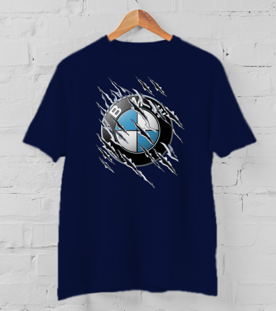 BMW Claw Mark Logo Effect T-Shirt