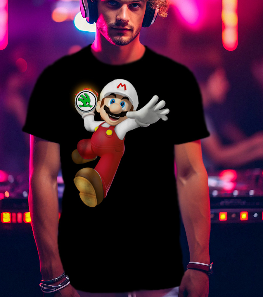 Mario Holding SKODA Emblem T-Shirt