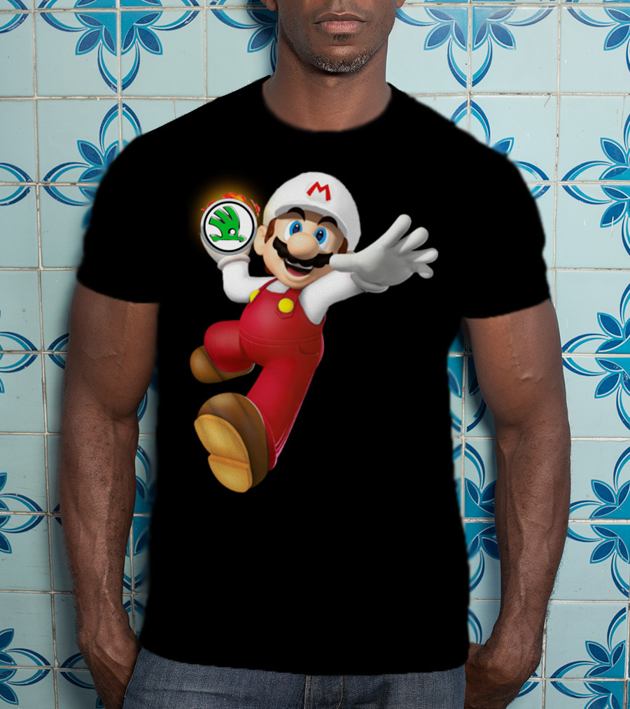 Mario Holding SKODA Emblem T-Shirt