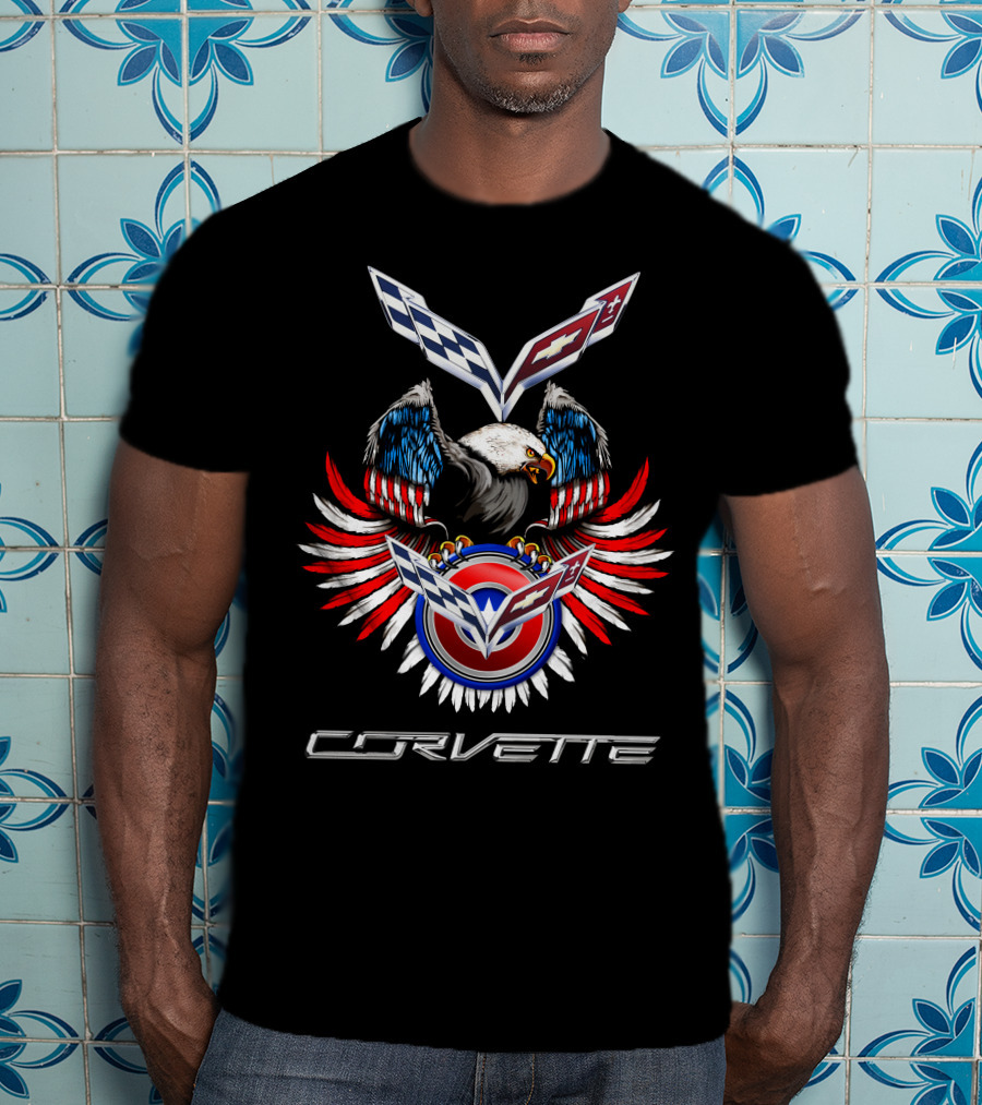 CORVETTE C7 American Eagle Emblem T-Shirt