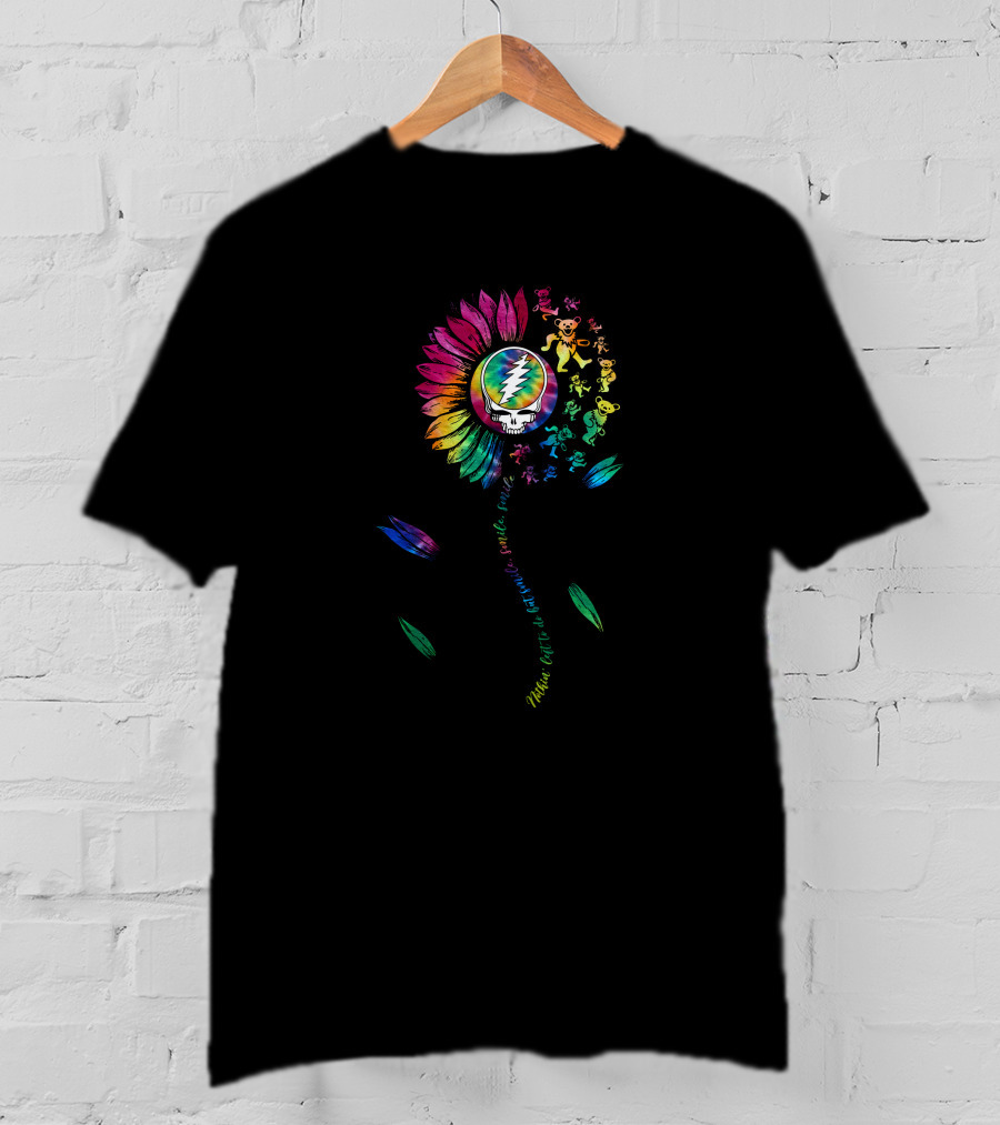 Grateful Dead Flower Dancing Bears Steal Your Face Nothing Left To Do T-Shirt