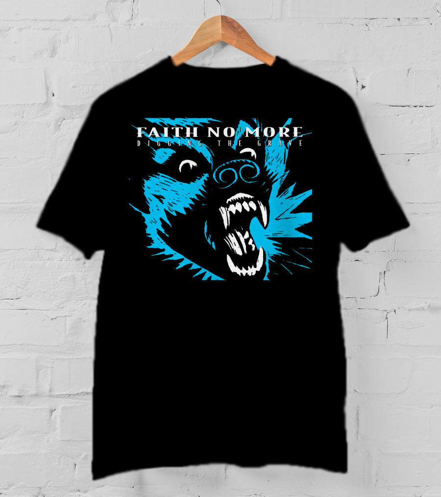 FAITH NO MORE Digging The Grave Blue T-Shirt