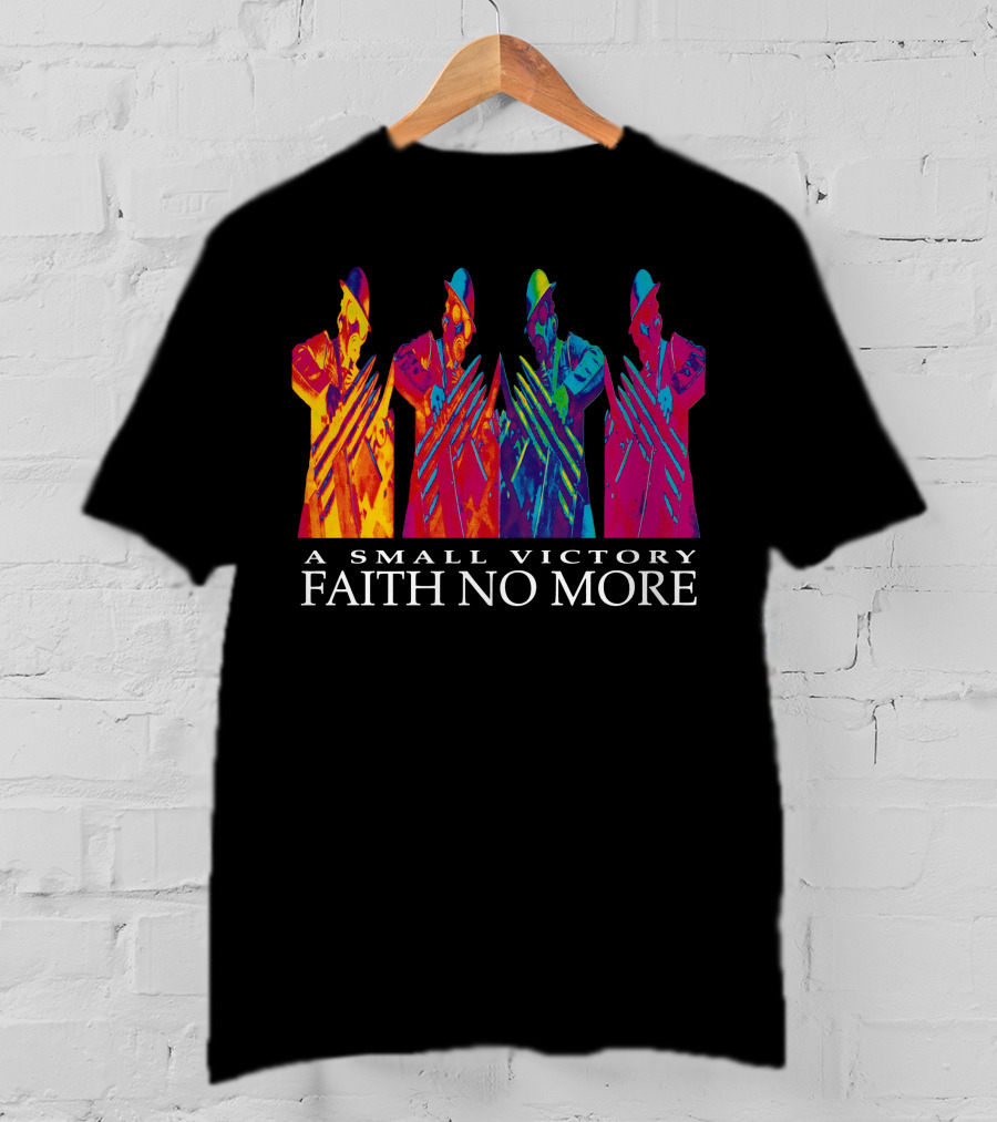 A Small Victory Faith No More Colorful Figures T-Shirt