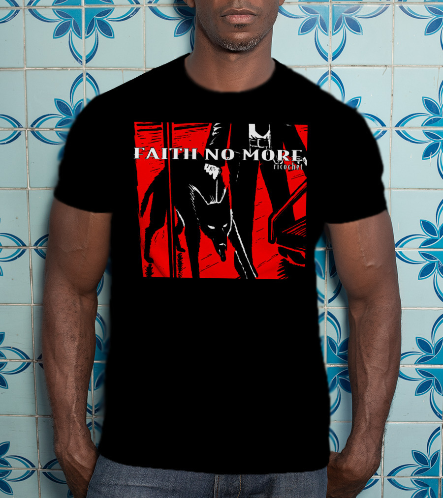 Faith No More Ricochet Dog And Man T-Shirt