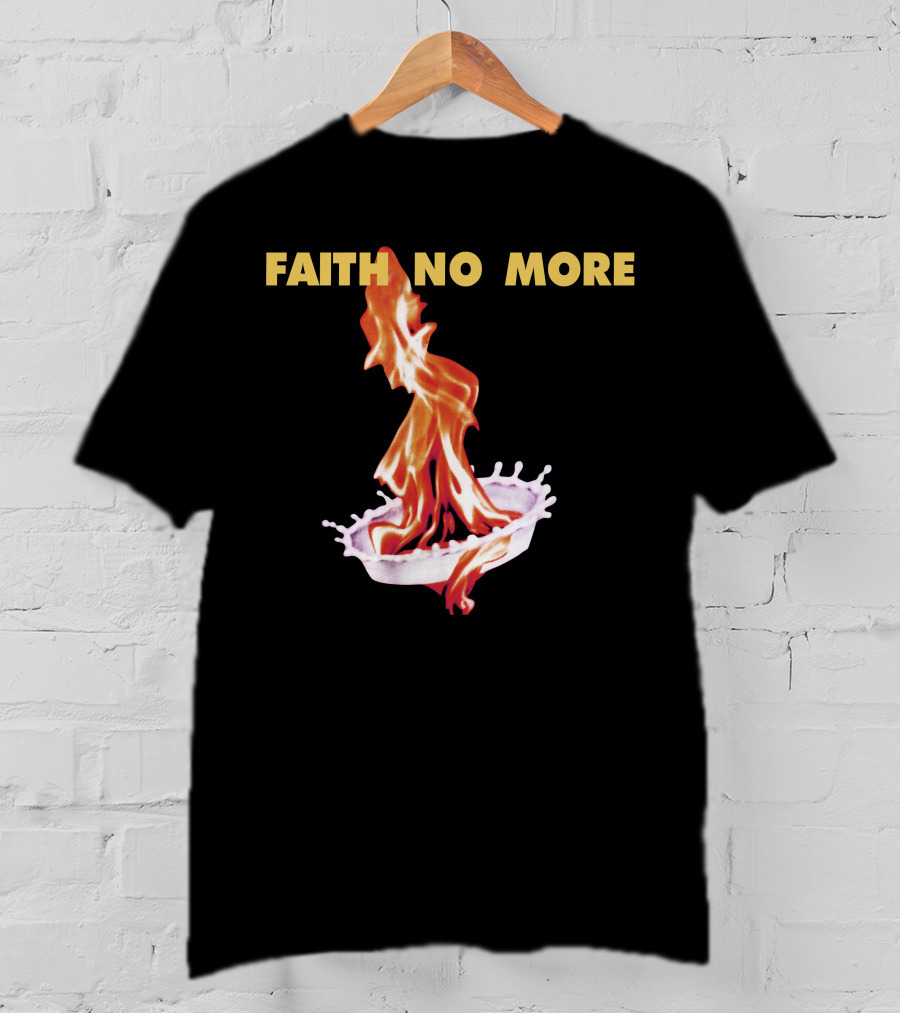 Faith No More Flaming Milk Splash T-Shirt