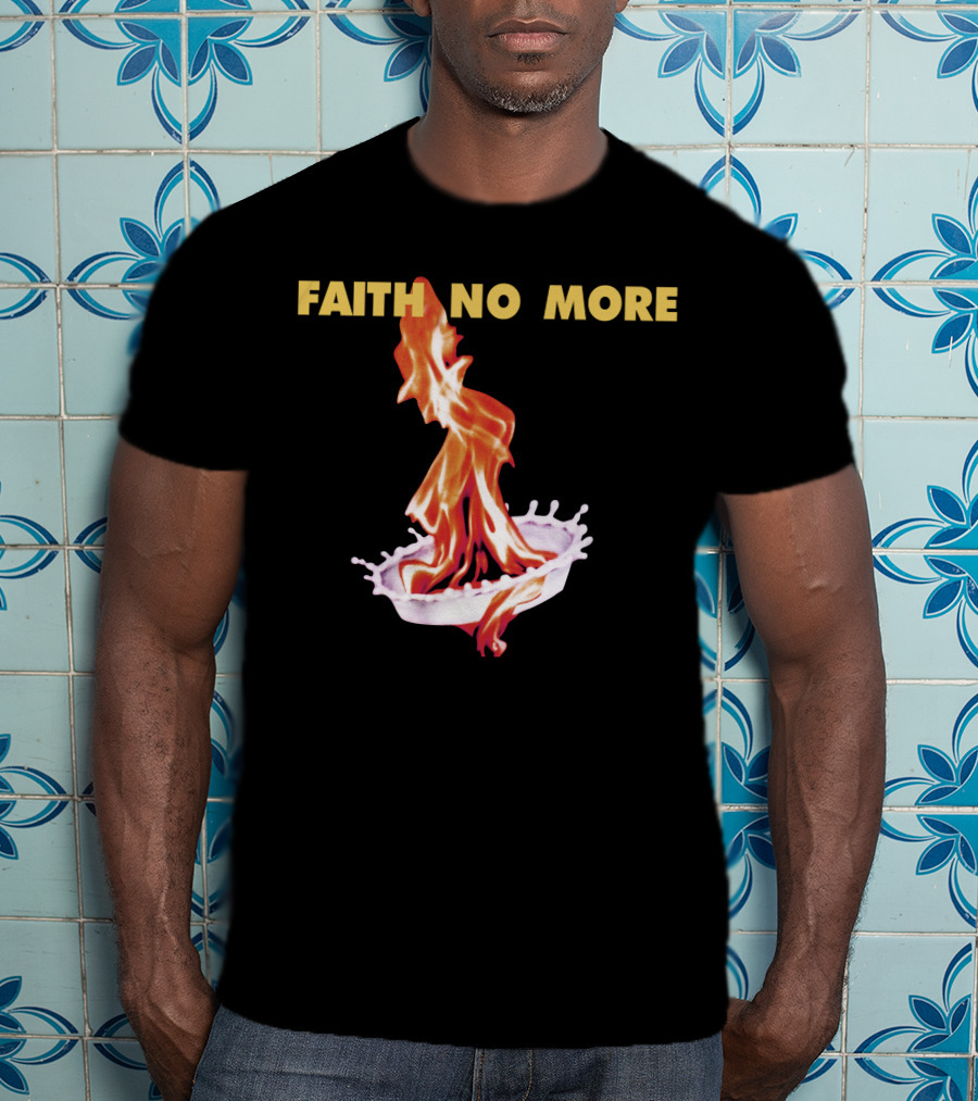 Faith No More Flaming Milk Splash T-Shirt