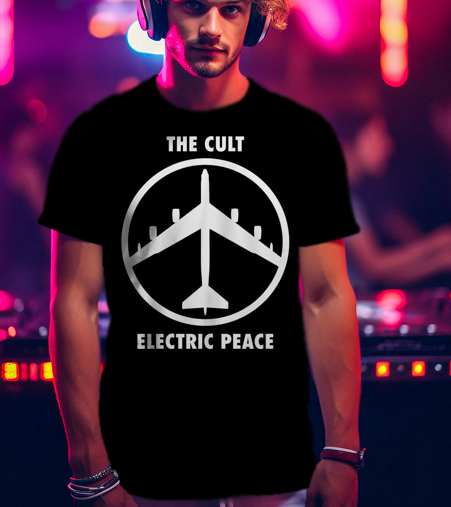 The Cult Electric Peace Airplane T-Shirt