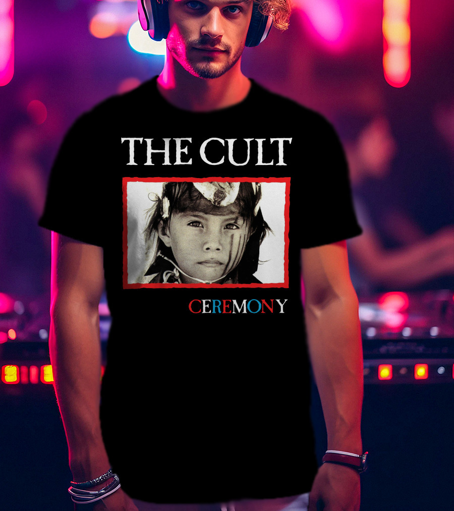 The Cult Ceremony Vintage Album T-Shirt