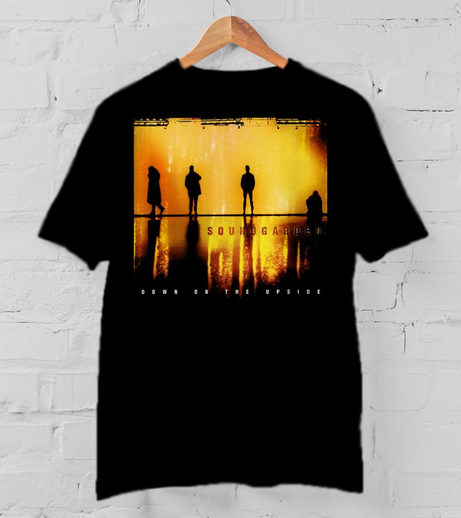Soundgarden Down On The Upside Silhouettes Reflecting On Stage T-Shirt