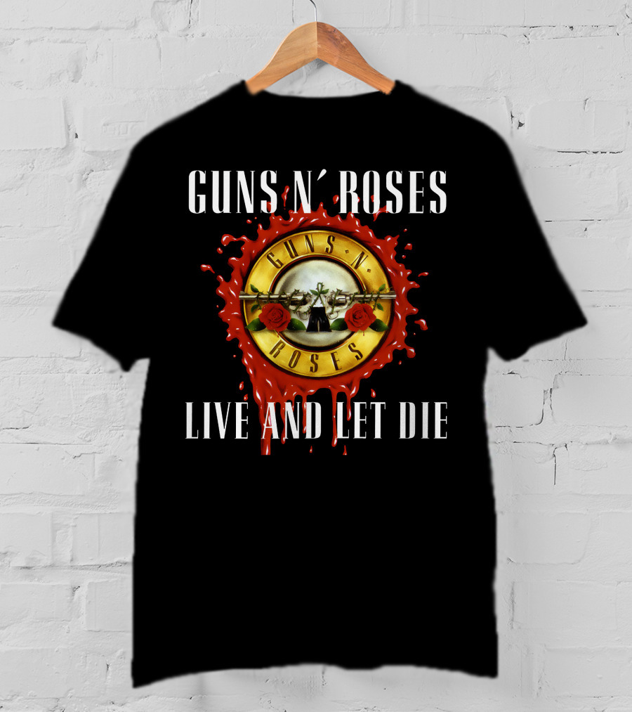 Guns N' Roses Live And Let Die T-Shirt