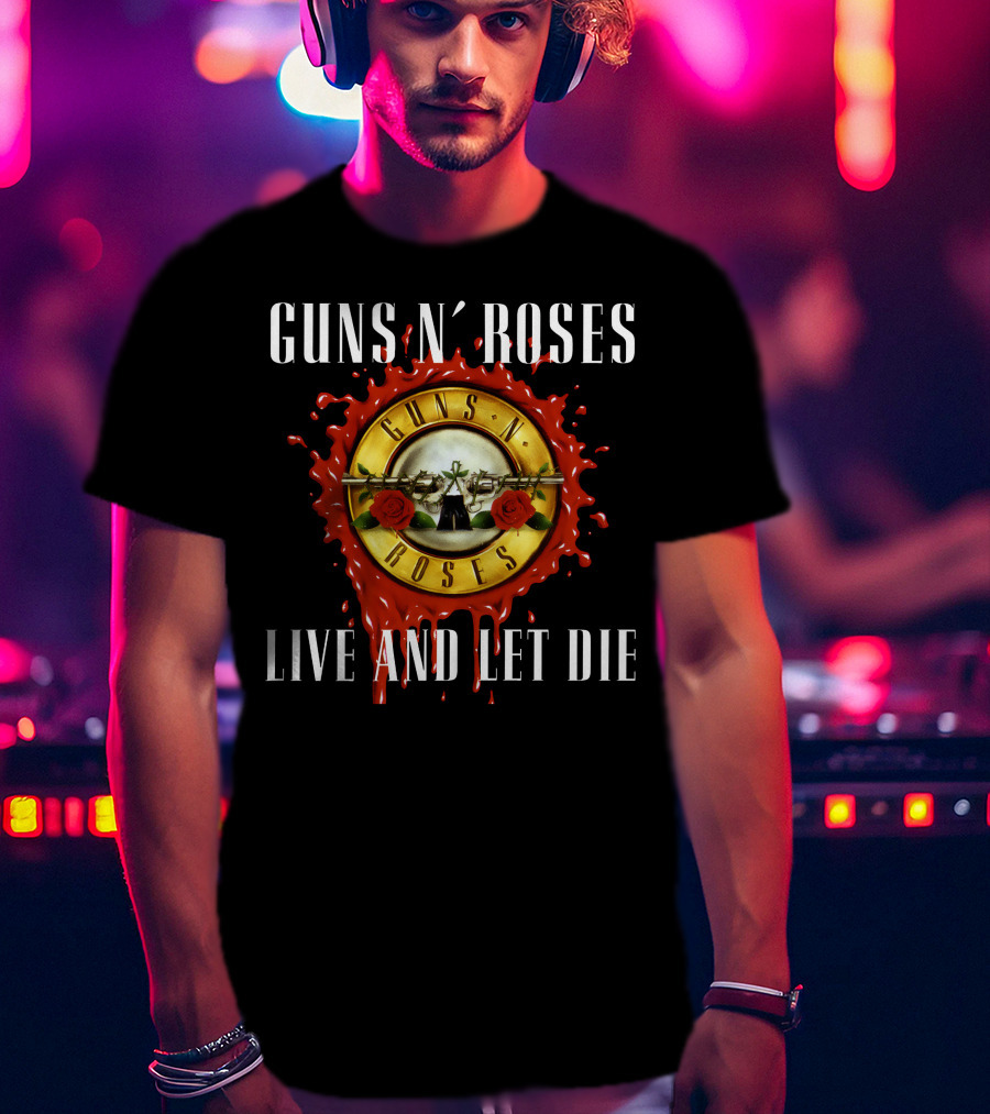Guns N' Roses Live And Let Die T-Shirt