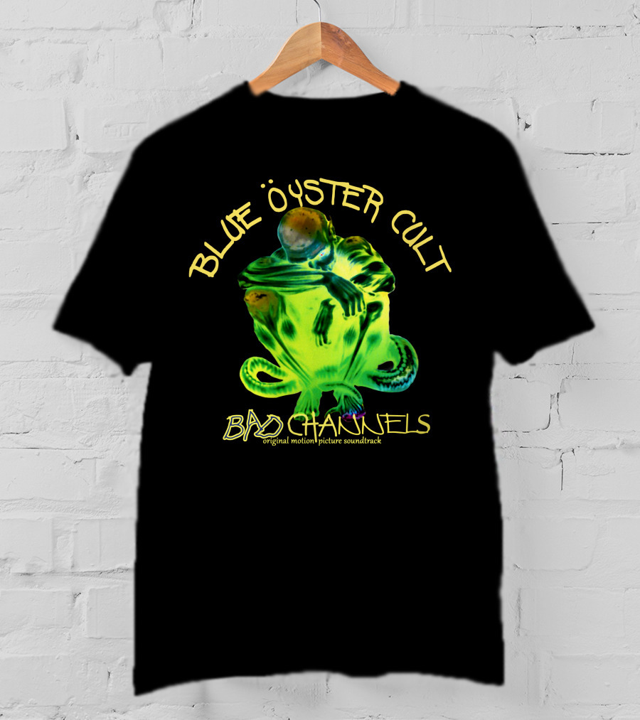 Blue Öyster Cult Bad Channels Original Motion Picture Soundtrack T-Shirt