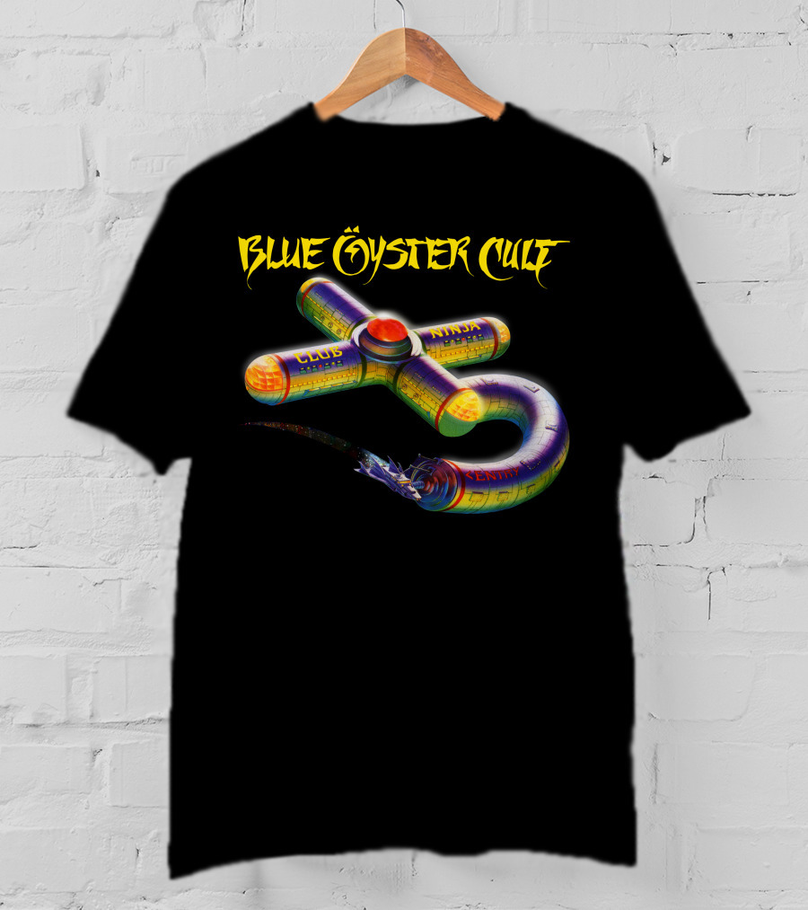 Blue Öyster Cult Club Ninja 1985 Album T-Shirt