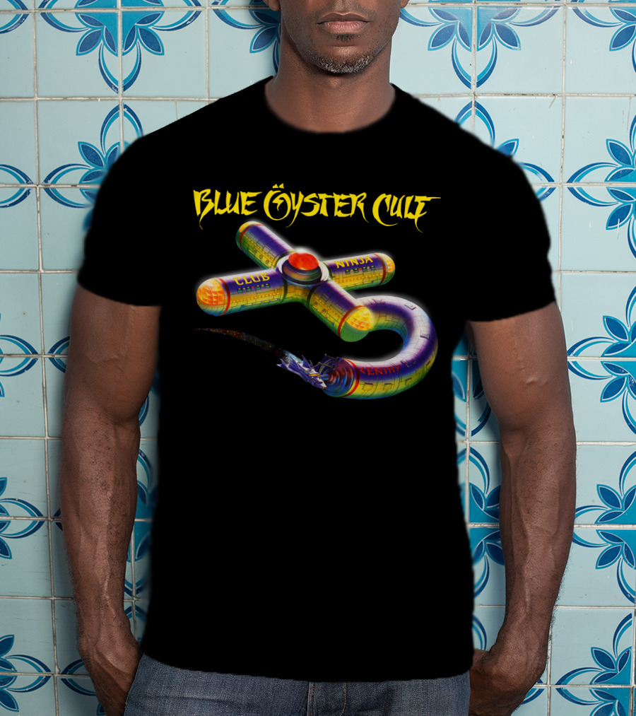 Blue Öyster Cult Club Ninja 1985 Album T-Shirt
