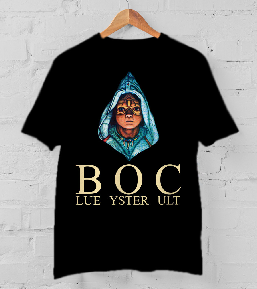 Fire Of Unknown Origin Blue Öyster Cult BOC T-Shirt