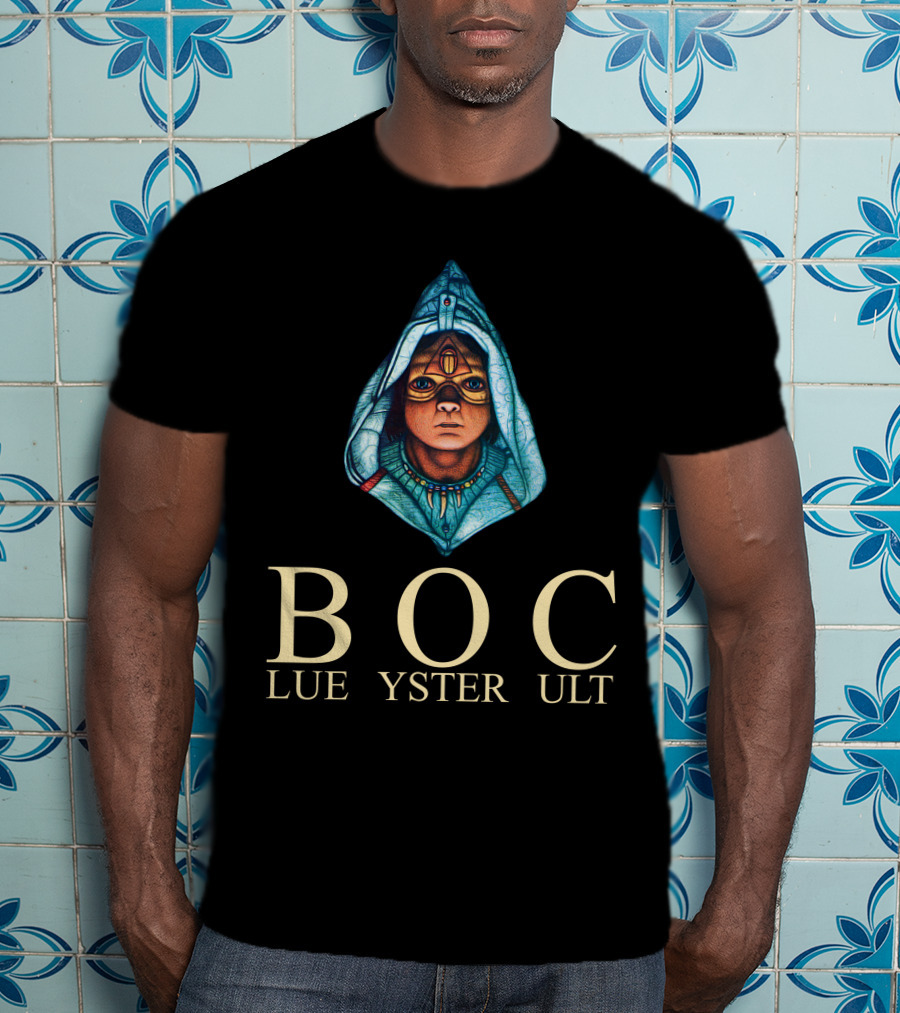 Fire Of Unknown Origin Blue Öyster Cult BOC T-Shirt