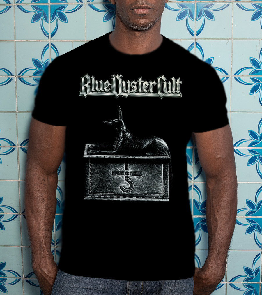 Blue Öyster Cult Anubis Symbol And Trunk T-Shirt