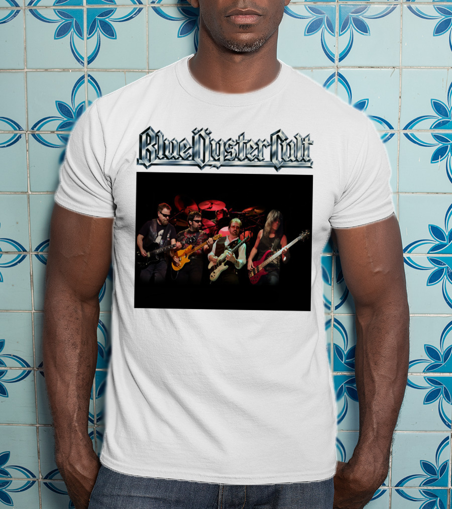 Blue Oyster Cult Live Performance Band Image T-Shirt