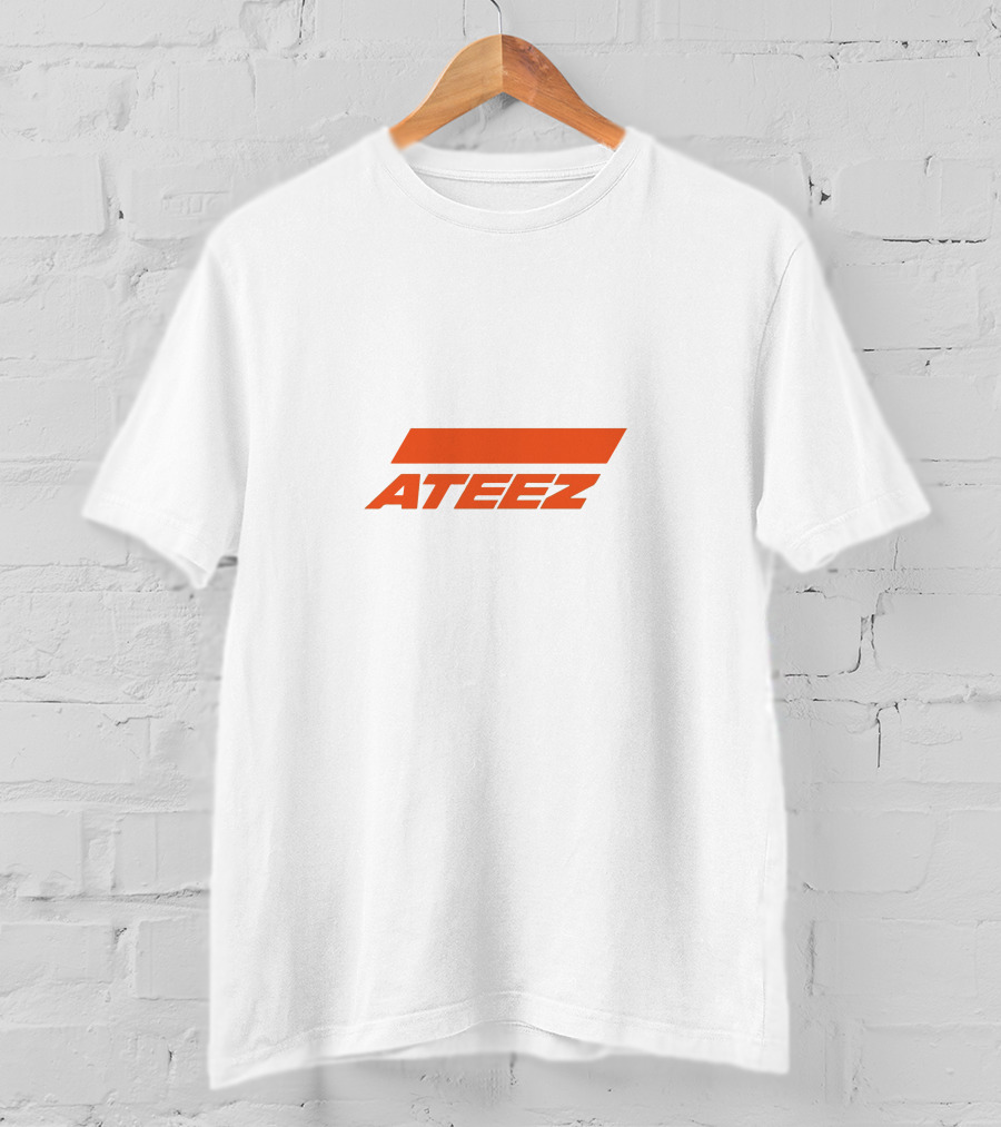 ATEEZ Orange Logo Fandom Merchandise T-Shirt
