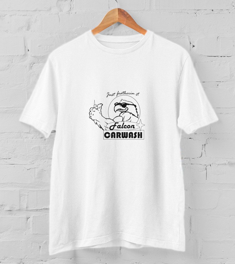 Just Featherin It Falcon Carwash Method YMH T-Shirt