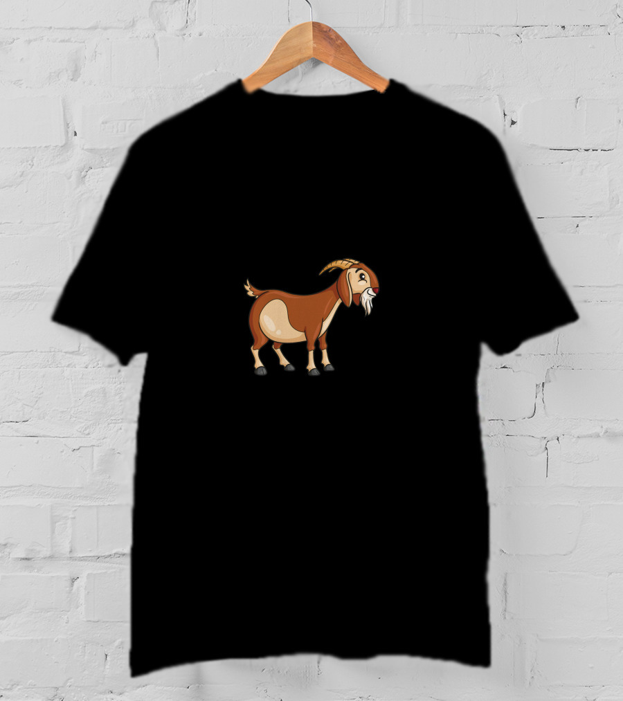 GOAT Cartoon T-Shirt