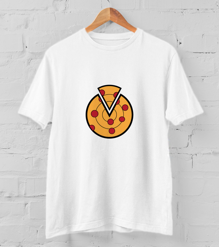 Pizza Target: Slice And Bullseye Fusion T-Shirt
