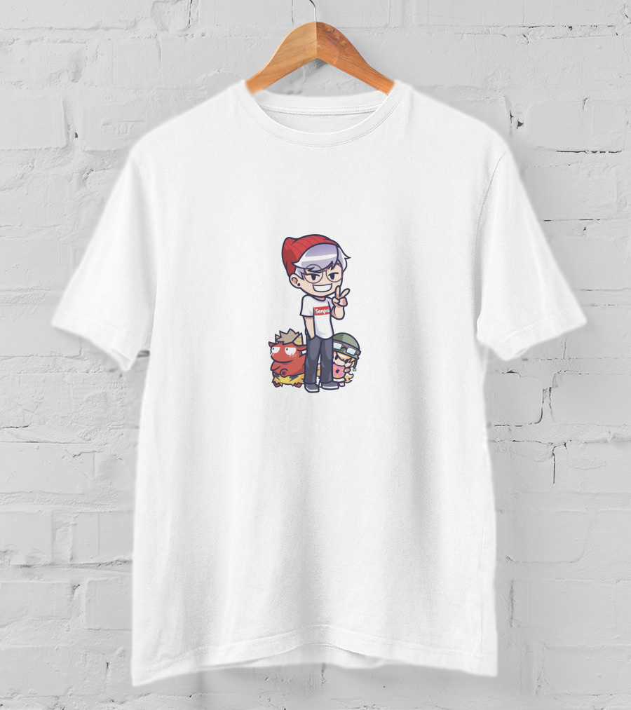 Yvonne OfflineTV Senpai Character T-Shirt